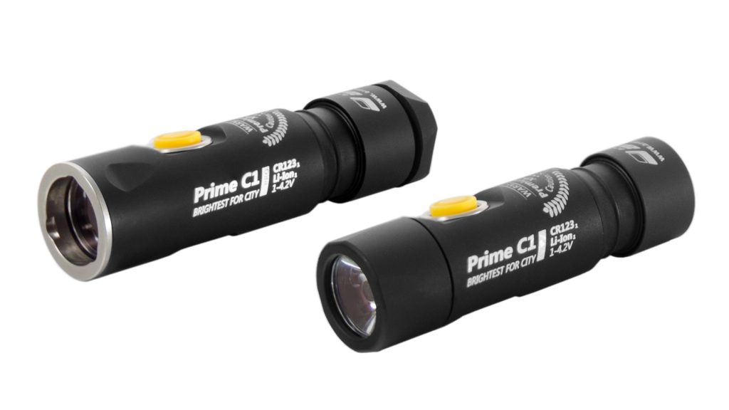 Сравнение фонарей Prime C1 и Prime C1 Pro